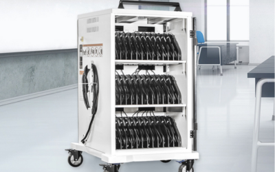 Szafki do ładowania laptopów i tabletów – kluczowy element cyfrowej szkoły